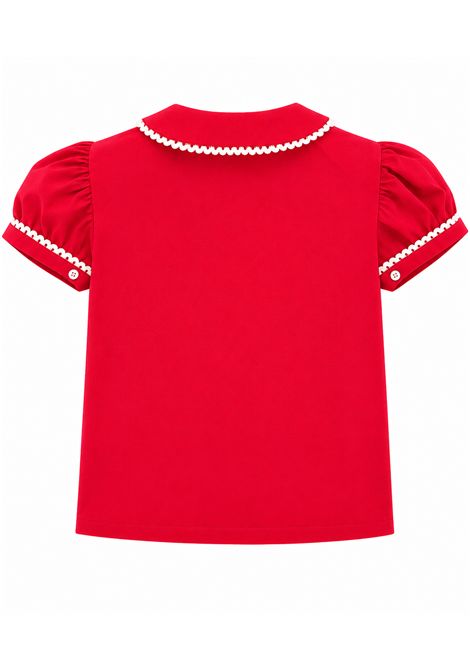 Camicia con ricamo MARIELLA FERRARI | CAJ26P018 GARZINA FUCSIA